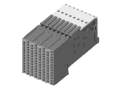 XCede® HD 1.80 mm High-Density Backplane Right-Angle Receptacle