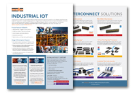 Industrial IoT brochure icon