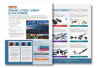 Smart Cities, Grids and Factories ebrochure icon