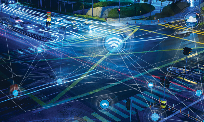 5G will revolutionize connected & networked vehicle technologies, enable dramatically increased intelligence, improved traffic flow, and increased safety.