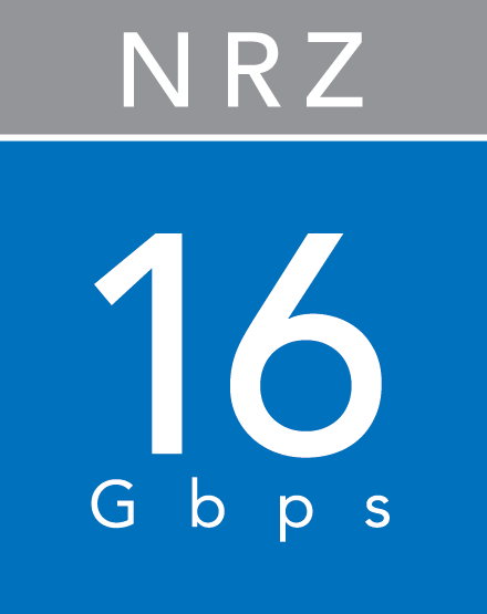 16 gbps NRZ