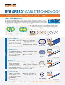 EyeSpeed eBrochure Cover