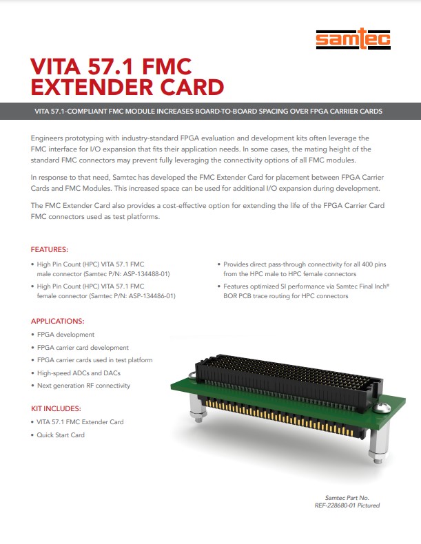 FMC Extender Card Product Brief
