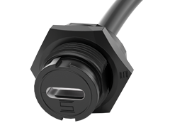 AccliMate™ Sealed USB Type-C Cable Assembly, Receptacle