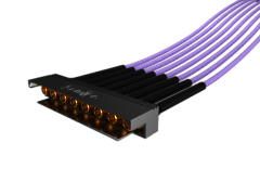 Magnum RF™联动、多位置SMPM电缆组件、0.047"电缆
