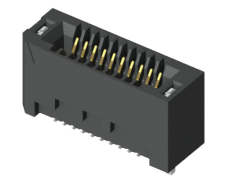 1.00 mm Edge Rate® High-Speed Edge Card Connector, Vertical