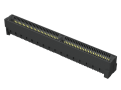0.80 mm Rugged High-Speed Edge Card Connectors