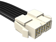 .100" Mini Mate®2列パネル実装ディスクリートワイヤーケーブル アッセンブリー、ターミナル