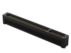 1.00 mm PCI Express® Gen 4 Slim Edge Card Connector