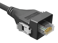 AccliMate™ IP68 Sealed Rectangular Ethernet Cable Assembly, Plug