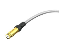 50 Ohm HF-Kabelkonfektion,  semi-flexibles AWG 24-Kabel