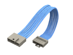 1.00 mm Micro Mate™ Single Row Discrete Wire Cable Assembly, Teflon™ Fluoropolymer Wire, Terminal