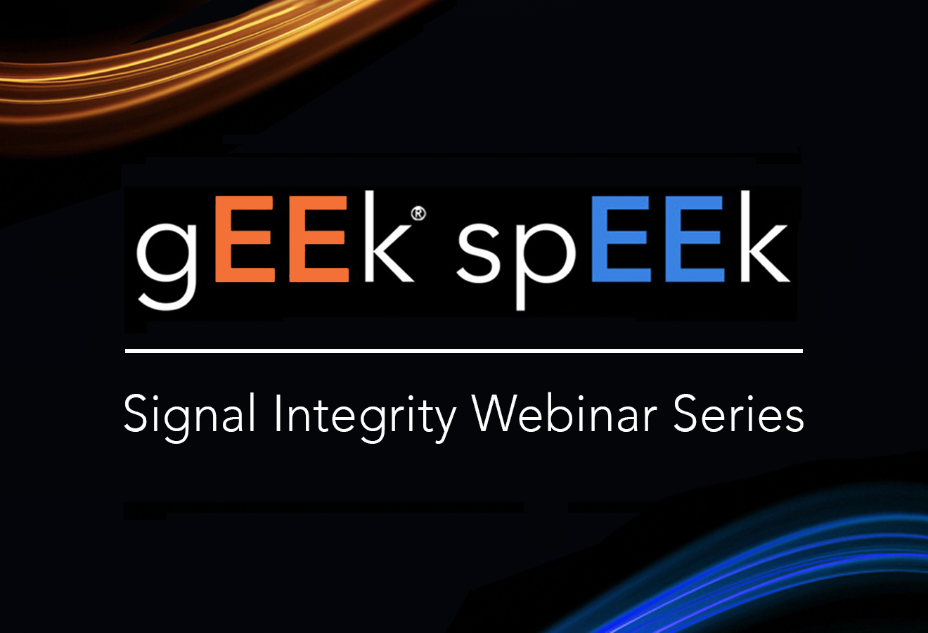 gEEk spEEk SI Webinar Series