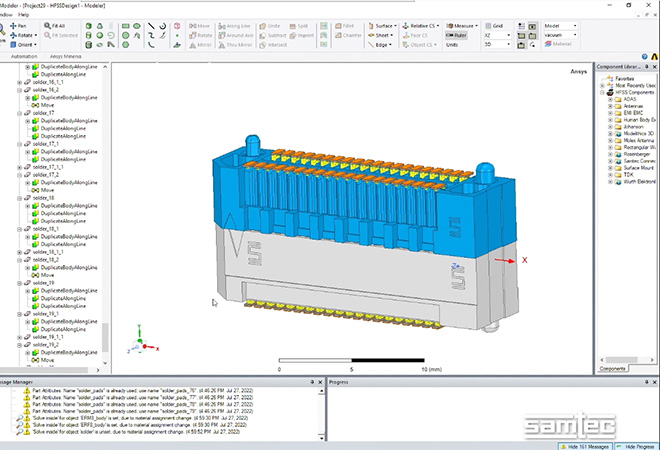 Encrypting Ansys® 3D Components from Samtec