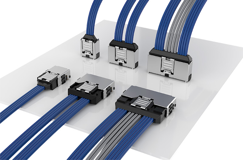 Samtec's AcceleRate™ slim cable assembly