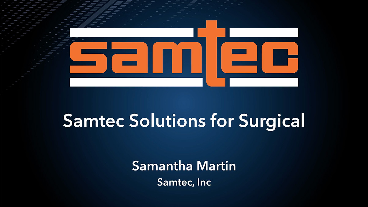 Samantha Martin - Medical Industry Expert